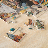 ヴィンテージイラストレーションパックのクリスマスツリー, 1902 ジグソーパズル (側面)