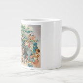ヴィンテージイラストレーションパックのクリスマスツリー, 1902 ジャンボコーヒーマグカップ (右)