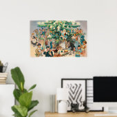 ヴィンテージイラストレーションパックのクリスマスツリー, 1902 ポスター (ホームオフィス)