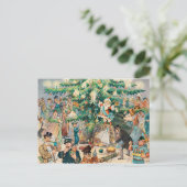 ヴィンテージイラストレーションパックのクリスマスツリー, 1902 ポストカード (スタンド正面)