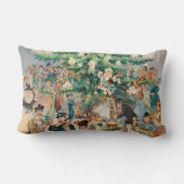 ヴィンテージイラストレーションパックのクリスマスツリー， 1902 ランバークッション (裏面)