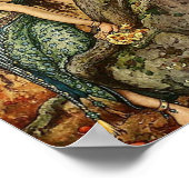 ヴィンテージイラストレーションフランクC.パプ ポスター (角)