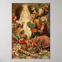 ヴィンテージイラストレーションフランクC. Papeポスター ポスター