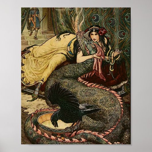 ヴィンテージイラストレーションフランクC. Papeポスター ポスター (正面)