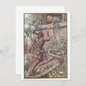 ヴィンテージイラストレーションフランクC. Pape 「ザ・プリンス」 (正面/裏面)