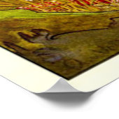 ヴィンテージイラストレーションプリンセス小人 ポスター (角)