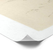 ヴィンテージイラストレーションペトラ(1849) ポスター (角)