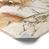 ヴィンテージイラストレーションポスター ポスター (角)