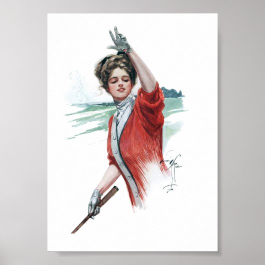 ヴィンテージイラストレーションポスター ポスター (正面)