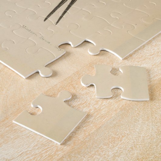 ヴィンテージイラストレーションヨーロッパビーイーター ジグソーパズル (側面)