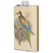 ヴィンテージイラストレーションヨーロッパビーイーター フラスク (左)