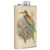 ヴィンテージイラストレーションヨーロッパビーイーター フラスク (右)