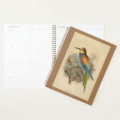 ヴィンテージイラストレーションヨーロッパビーイーター プランナー手帳 (ディスプレー)