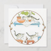 ヴィンテージイラストレーションリトルオールドウーマンエルサベスコウ (正面)