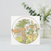 ヴィンテージイラストレーションリトルオールドウーマンエルサベスコウ (スタンド正面)