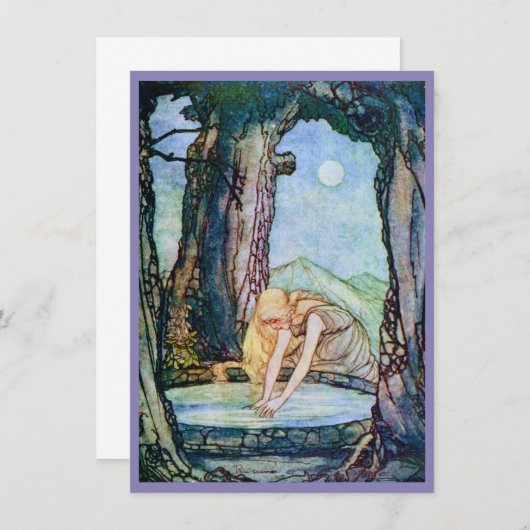 ヴィンテージイラストレーションリークラマグリムズフェアリーテール (正面/裏面)