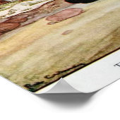 ヴィンテージイラストレーションリークラマグリムズフェアリーテール ポスター (角)