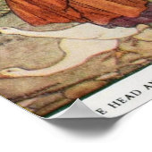 ヴィンテージイラストレーションリークラマグリムズフェアリーテール ポスター (角)