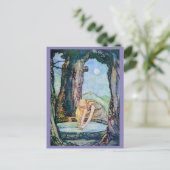 ヴィンテージイラストレーションリークラマグリムズフェアリーテール ポストカード (スタンド正面)