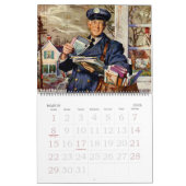 ヴィンテージイラストレーション業務 カレンダー