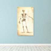 ヴィンテージイラストレーション キャンバスプリント (インサイチュ (ウッドフロア))