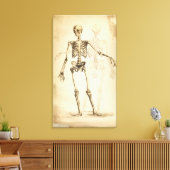 ヴィンテージイラストレーション キャンバスプリント (インサイチュ (リビング))