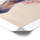 ヴィンテージイラストレーション:ハト ポスター (角)