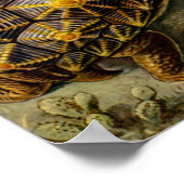 ヴィンテージイラストレーション ポスター (角)