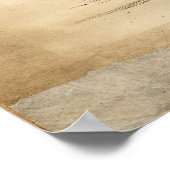 ヴィンテージイラストレーション ポスター (角)