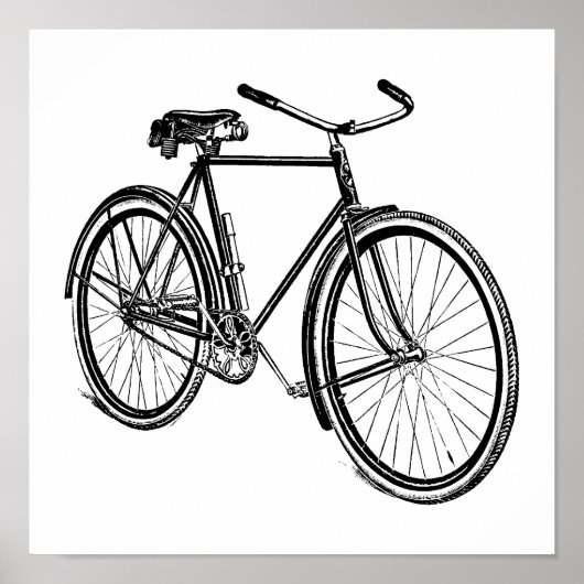 ヴィンテージイラストレーション ポスター (正面)