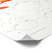 ヴィンテージイラストレーション ポスター (角)