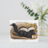 ヴィンテージイラストレーション ポストカード (スタンド正面)