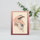 ヴィンテージイラストレーション ポストカード (スタンド正面)