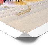 ヴィンテージイラストレーション：マンダリンダック ポスター (角)