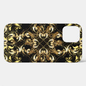 ヴィンテージイラストレーション。ヴィンテージシームレスパターン Case-Mate iPhoneケース (裏面 (横))