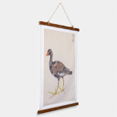 ヴィンテージイラストレーション：一般的なモアヘン 吊り下げ型タペストリー (傾斜あり)