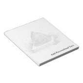 ヴィンテージイラストレーション |帯域幅 | Beehive ノートパッド (アングル)