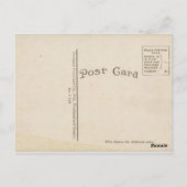 ヴィンテージイラストレーション – 蜂とハニカム ポストカード (裏面)