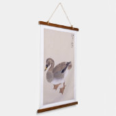 ヴィンテージイラストレーション: Bean goose 吊り下げ型タペストリー (傾斜あり)