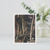 ヴィンテージイラストレーションbyアーサー・ラッカム・ウンジン ポストカード (スタンド正面)