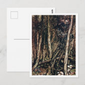 ヴィンテージイラストレーションbyアーサー・ラッカム・ウンジン ポストカード (正面/裏面)