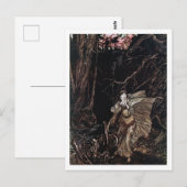 ヴィンテージイラストレーションbyアーサー・ラッカム・ウンジン ポストカード (正面/裏面)