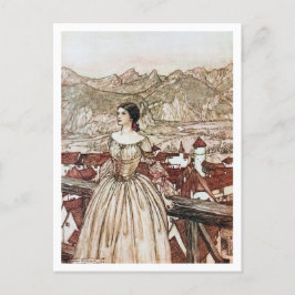 ヴィンテージイラストレーションbyアーサー・ラッカム・ウンジン ポストカード