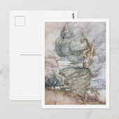 ヴィンテージイラストレーションbyアーサー・ラッカム・ウンジン ポストカード (正面/裏面)