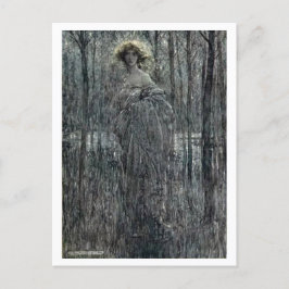 ヴィンテージイラストレーションbyアーサー・ラッカム・ティターニア ポストカード