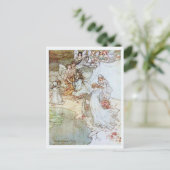 ヴィンテージイラストレーションbyアーサー・ラッカム・フェリーズ ポストカード (スタンド正面)