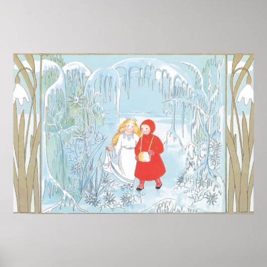 ヴィンテージイラストレーションbyシビル・フォン・オルファーズのポスター ポスター (正面)