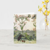 ヴィンテージイラストレーションElse Wenz-Vietorポスター カード (黄色い花)