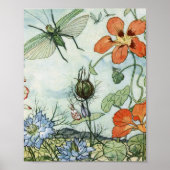 ヴィンテージイラストレーションElse Wenz Vietorポスター ポスター (正面)