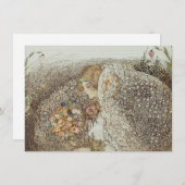 ヴィンテージイラスト アニー・フレンチ 『花嫁』 (正面/裏面)